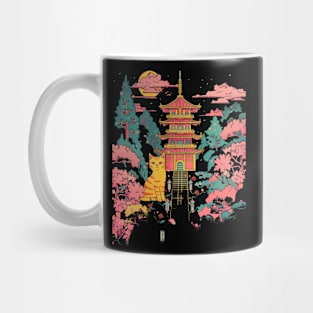 Catzilla Cat Purring Power Mug